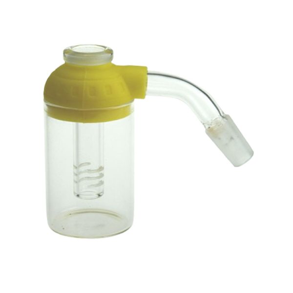 3.5″ 14mm Ash Catcher with Silicone Cap  [FHS038]