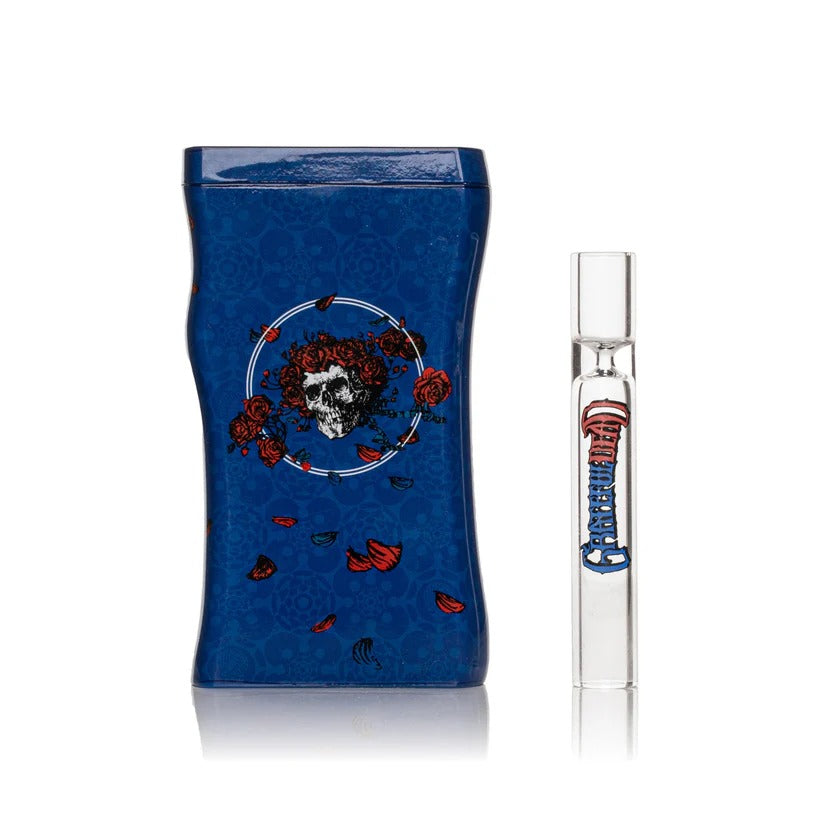 Grateful Dead | 3.8" Bertha Dugout W/Borosilicate Taster