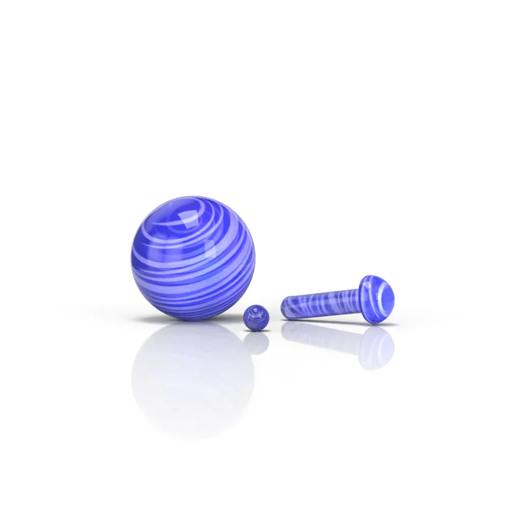 Honeybee Herb | GLASS MUSHROOM PILLAR TERP SET