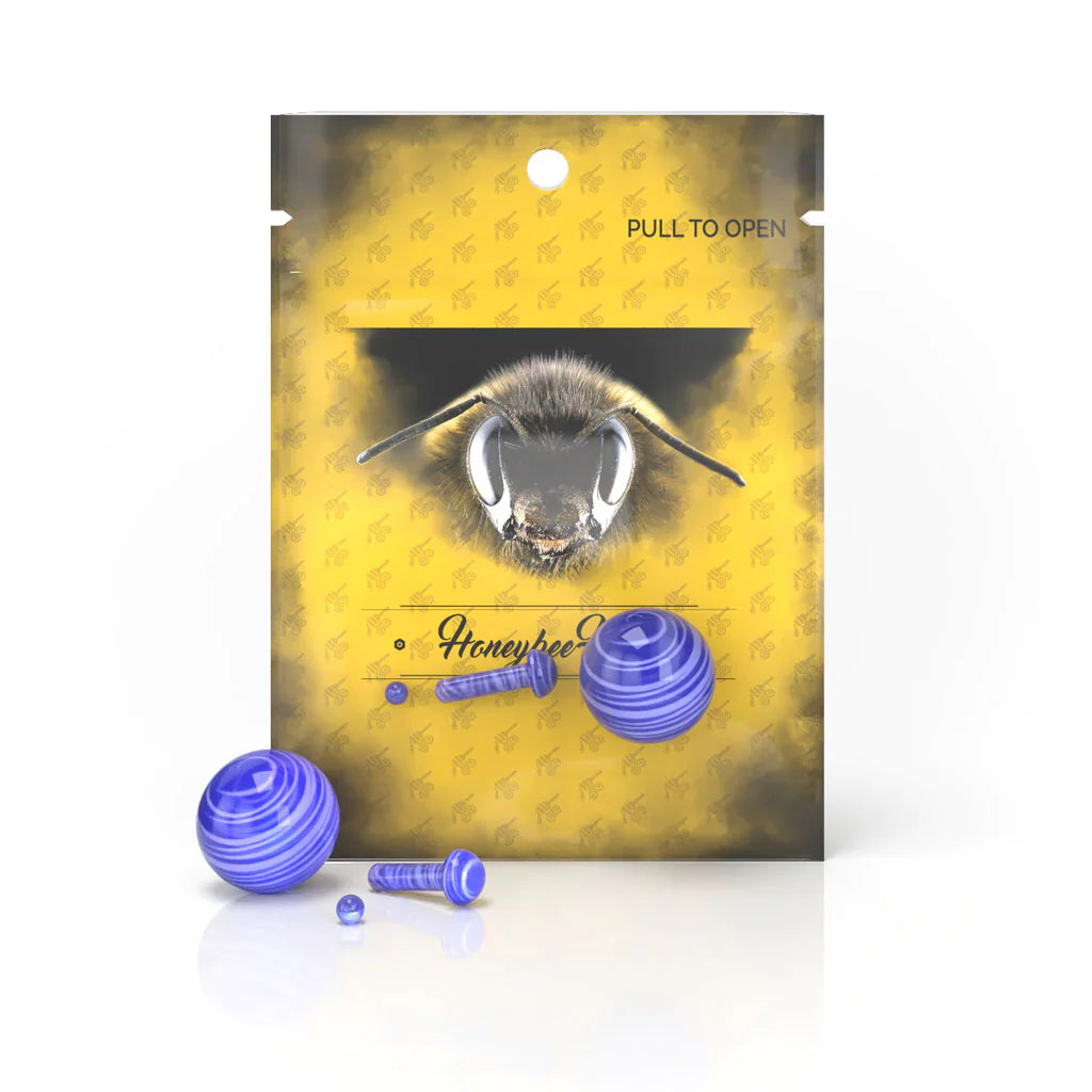 Honeybee Herb | GLASS MUSHROOM PILLAR TERP SET