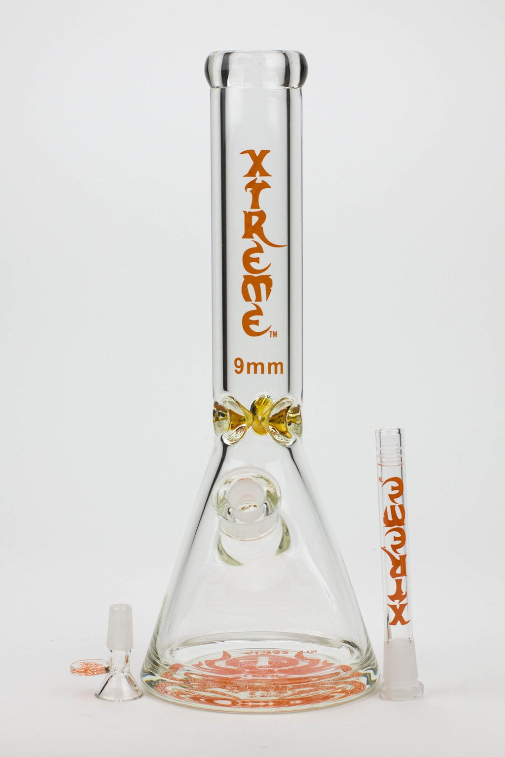 14" XTREME Glass / 9 mm / Classic Glass beaker Bong