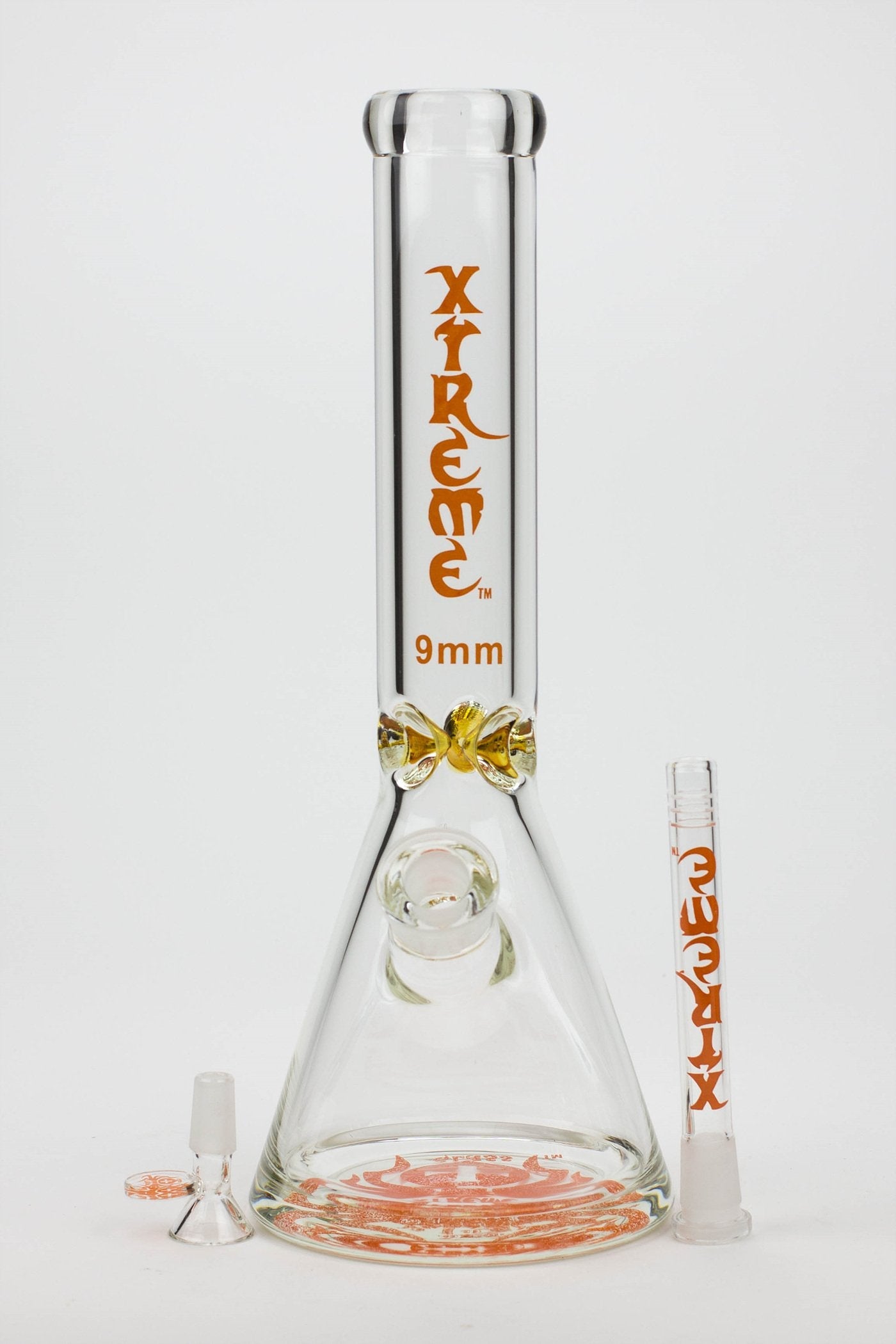 14" XTREME Glass / 9 mm / Classic Glass beaker Bong