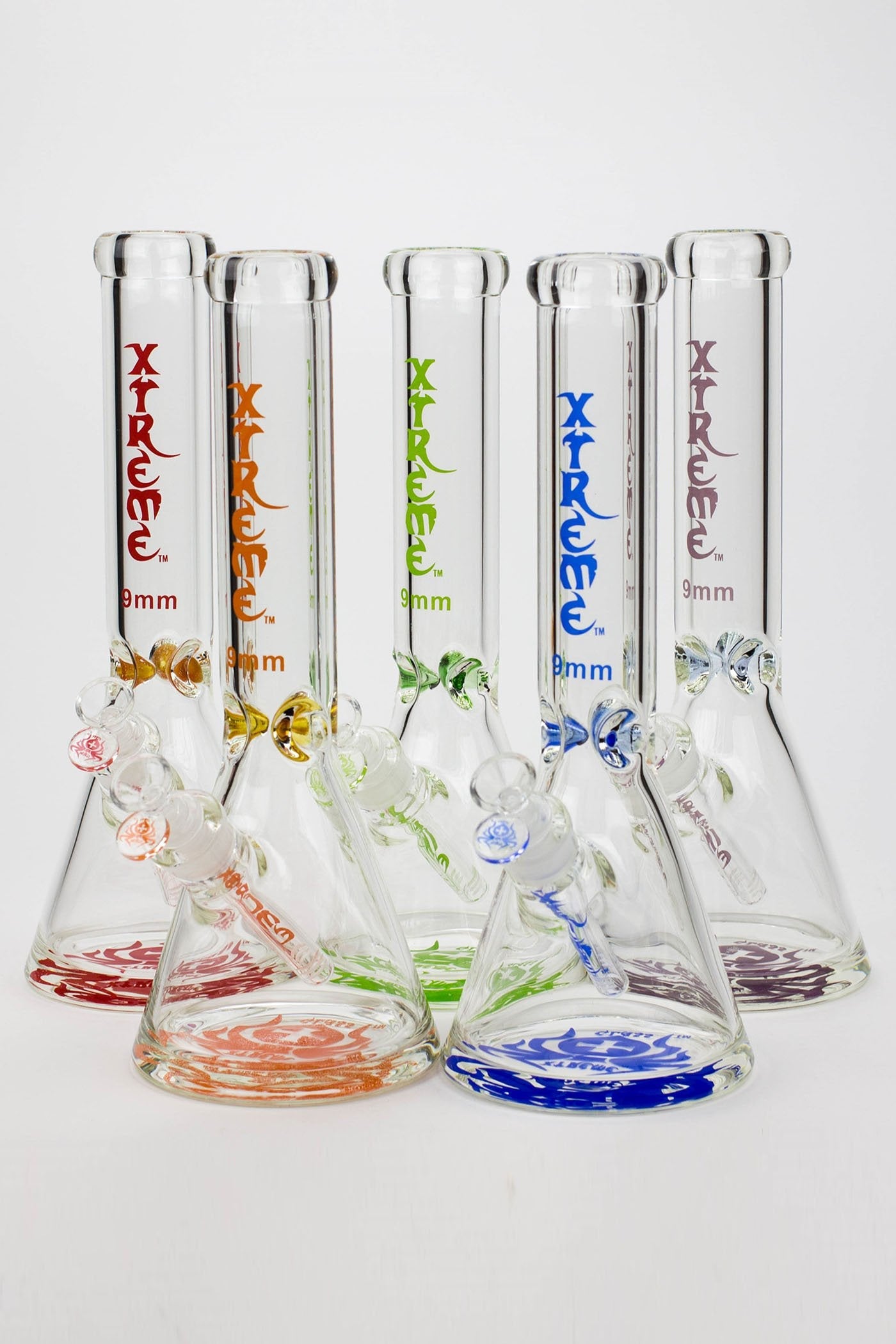 14" XTREME Glass / 9 mm / Classic Glass beaker Bong
