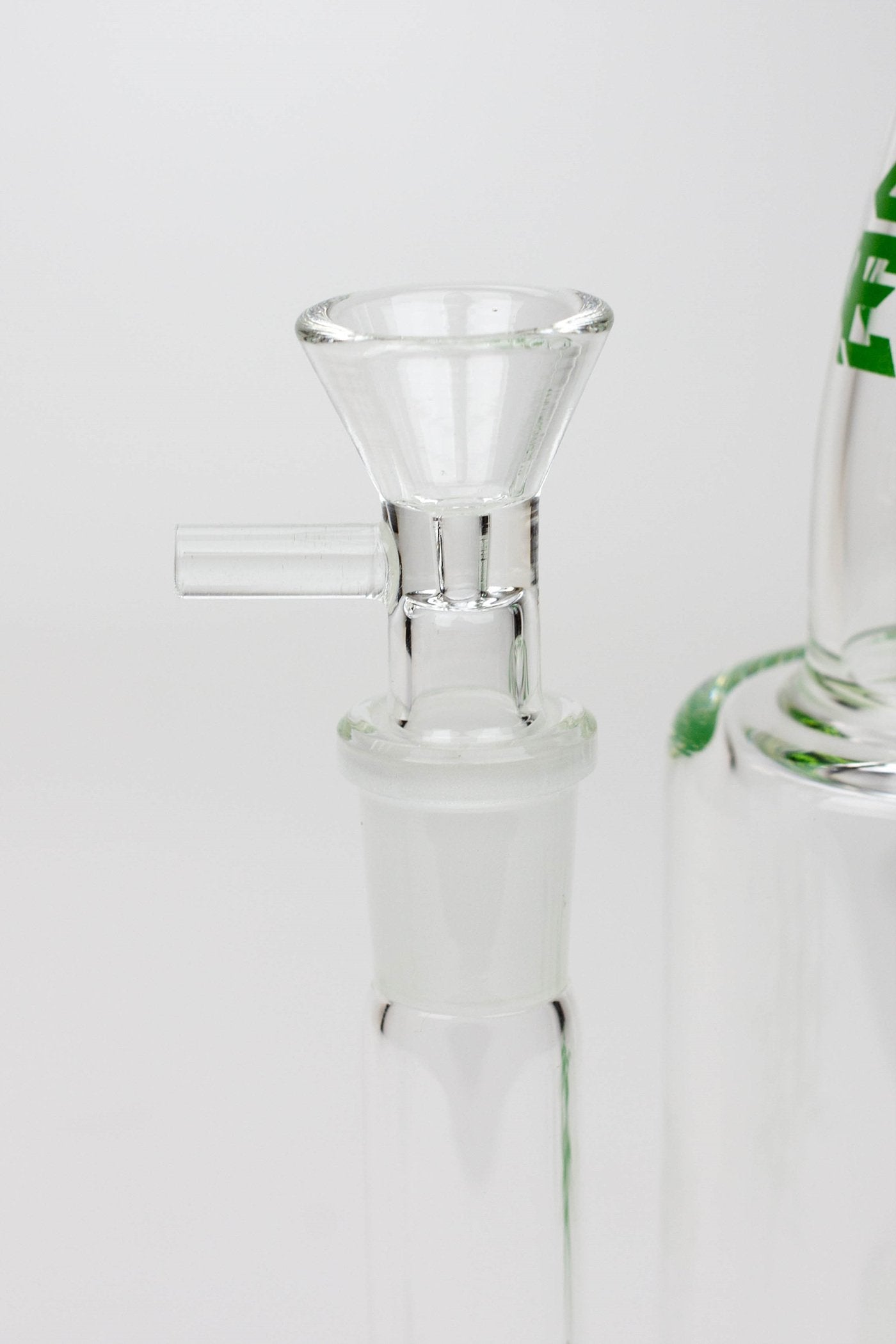 8" HAZE 2-in-1 shower head diffuser Bent Neck Dab Rig[HZ024]