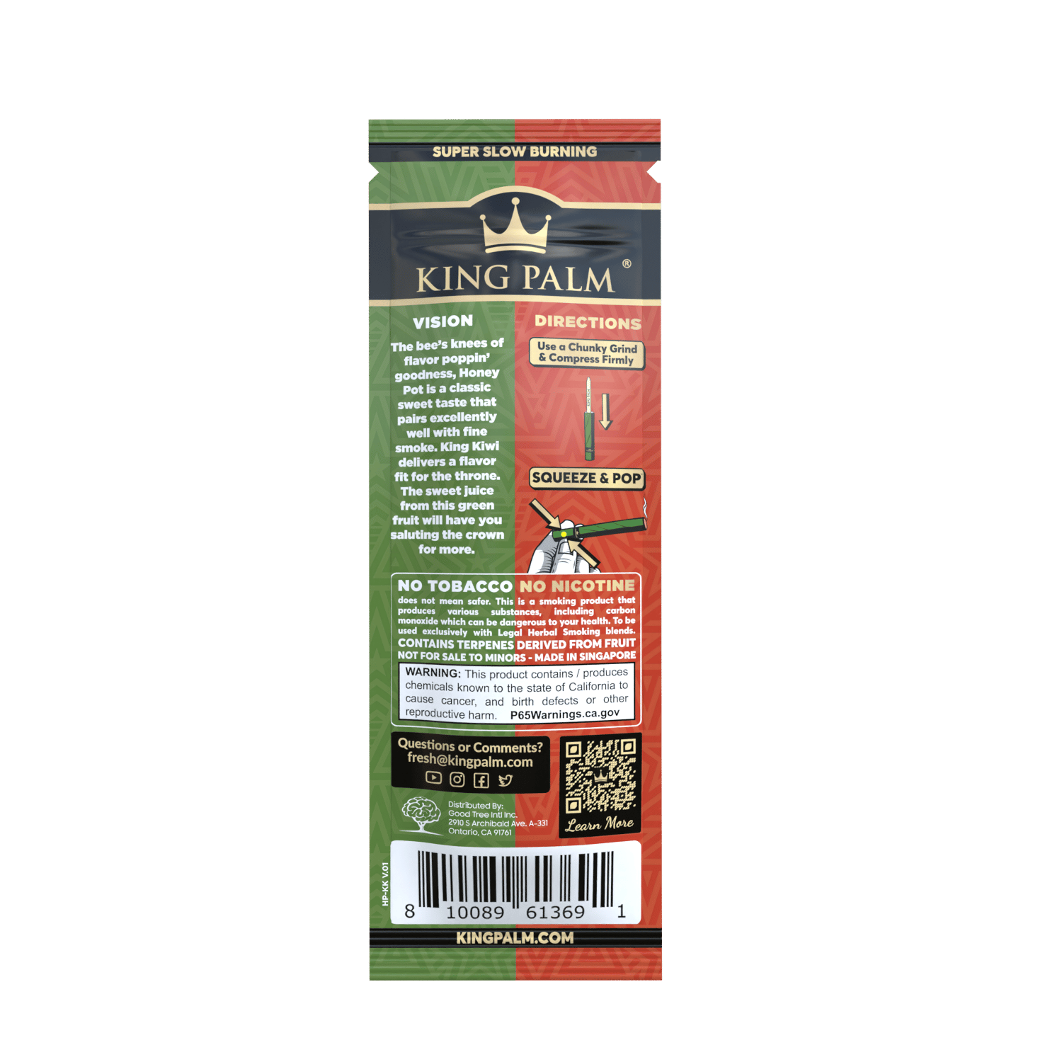 King Palm | 2 King Rolls – Dual Pack – 20 Units Per Display