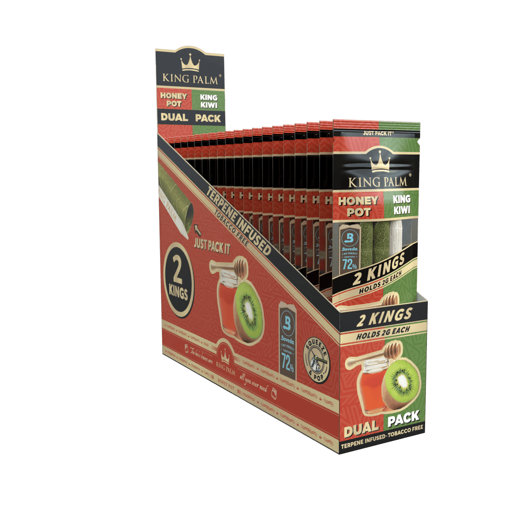 King Palm | 2 King Rolls – Dual Pack – 20 Units Per Display