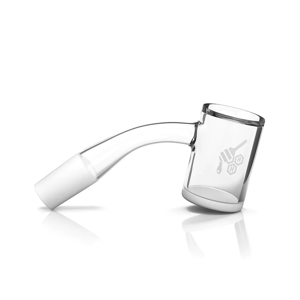Honeybee Herb - HONEY & MILK BEVEL QUARTZ BANGER - 45° DEGREE | YL