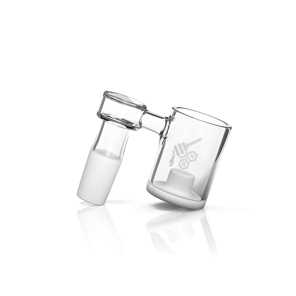 Honeybee Herb - HONEY & MILK CORE REACTOR SIDECAR QUARTZ BANGER - 90° DEGREE | YL