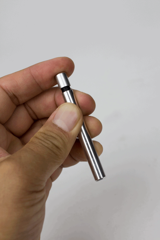 Walnut Dugout with Anodized Spring One hitter box of 10