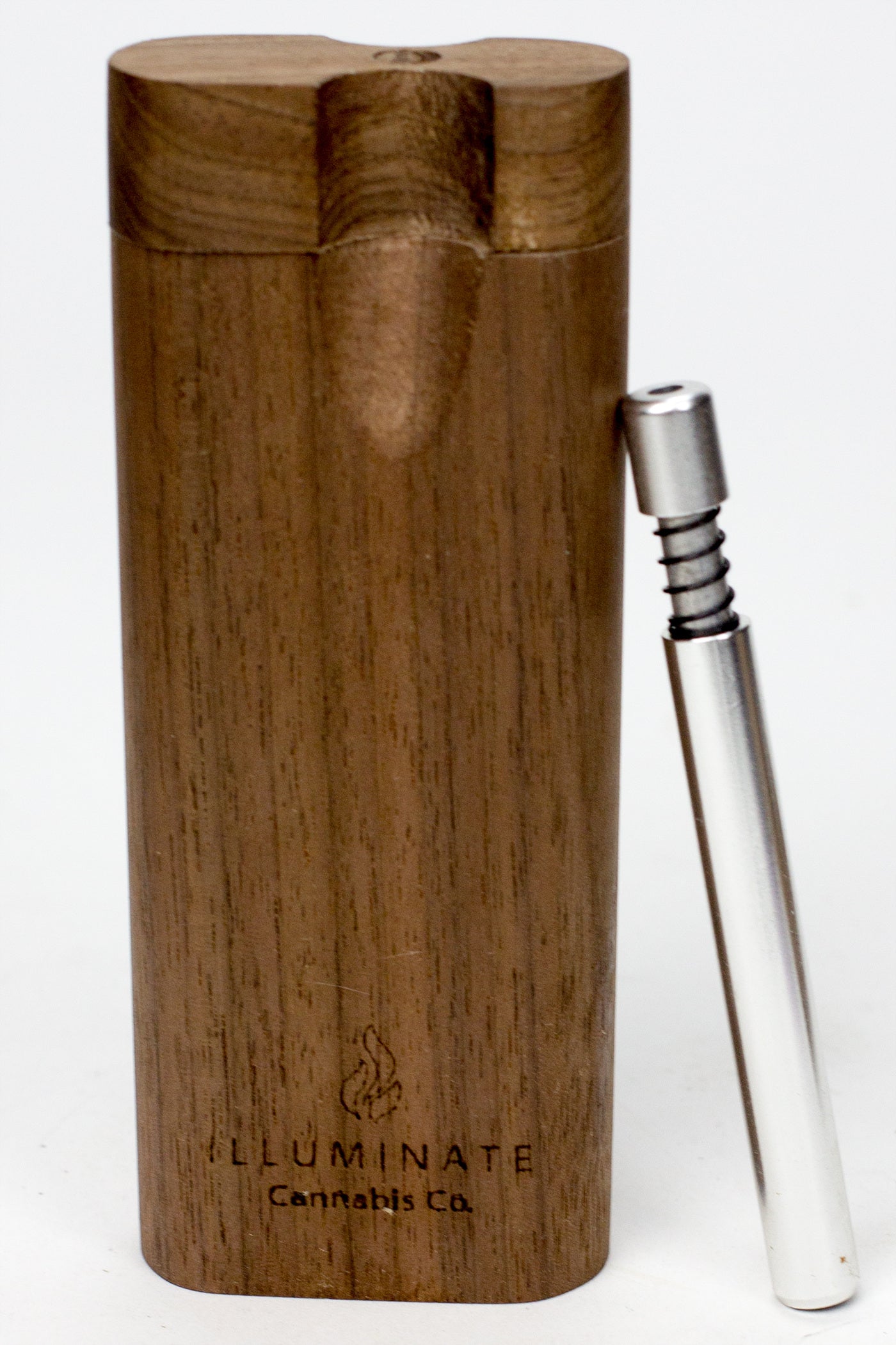 Walnut Dugout with Anodized Spring One hitter