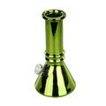 6″ Lume Beaker Mini Glass Bong – Metallic Finish [JBLMIN-03-16]