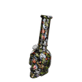 8″ Skull Printing Glass Bong [JBLX-11-3]