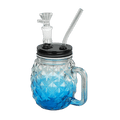 TOPPUFF® | 5” Pineapple Glass Bong-Surface Plating Colors [JTOP01.1003]