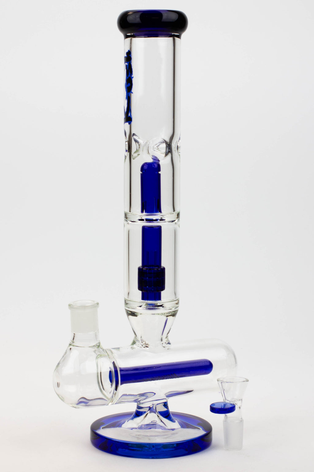14" KUSH inline diffuser / splash guard / 7 mm / glass bong [K5003]