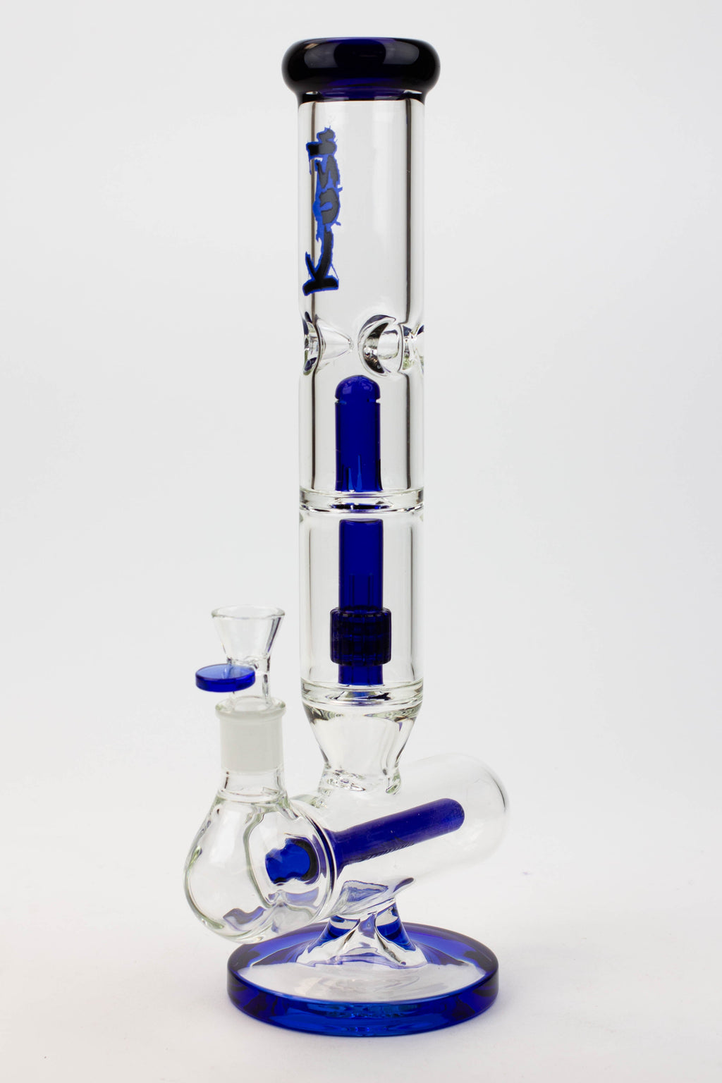 14" KUSH inline diffuser / splash guard / 7 mm / glass bong [K5003]