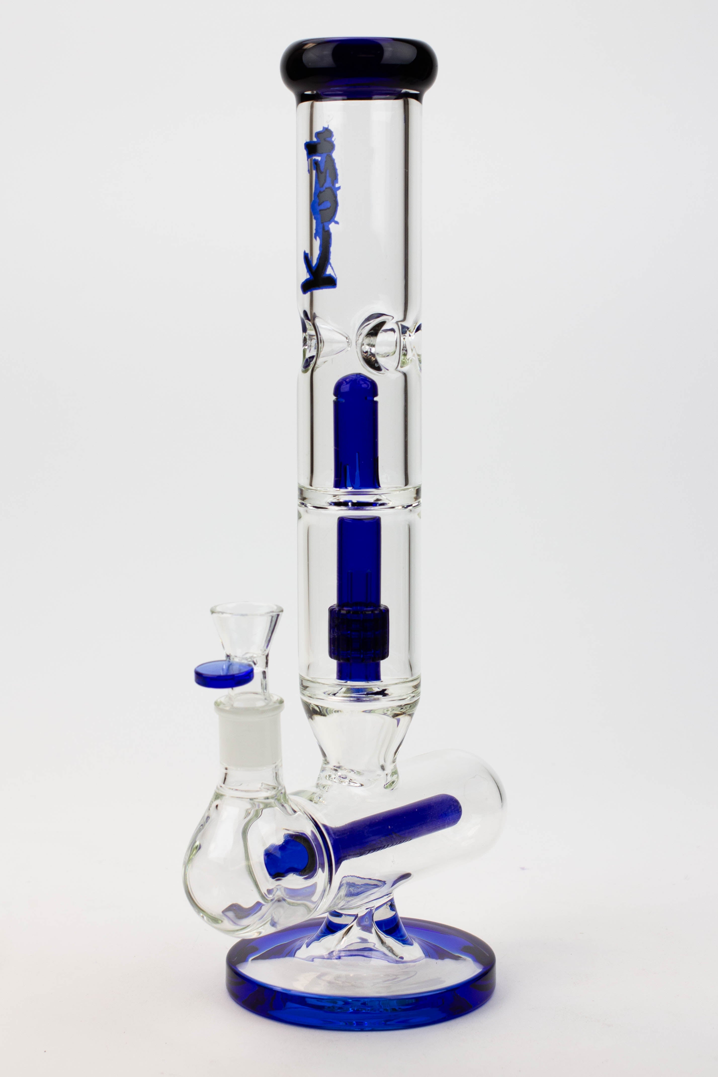 14" KUSH inline diffuser / splash guard / 7 mm / glass bong [K5003]