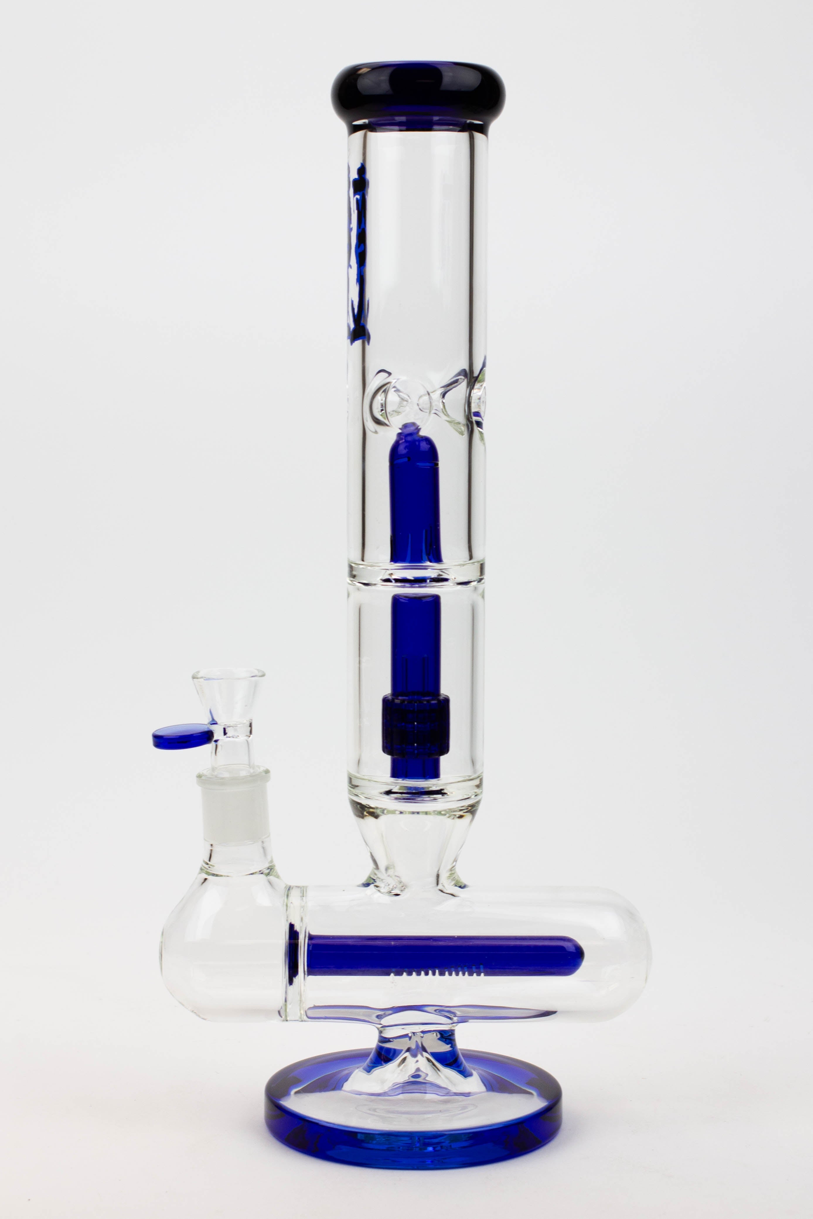 14" KUSH inline diffuser / splash guard / 7 mm / glass bong [K5003]