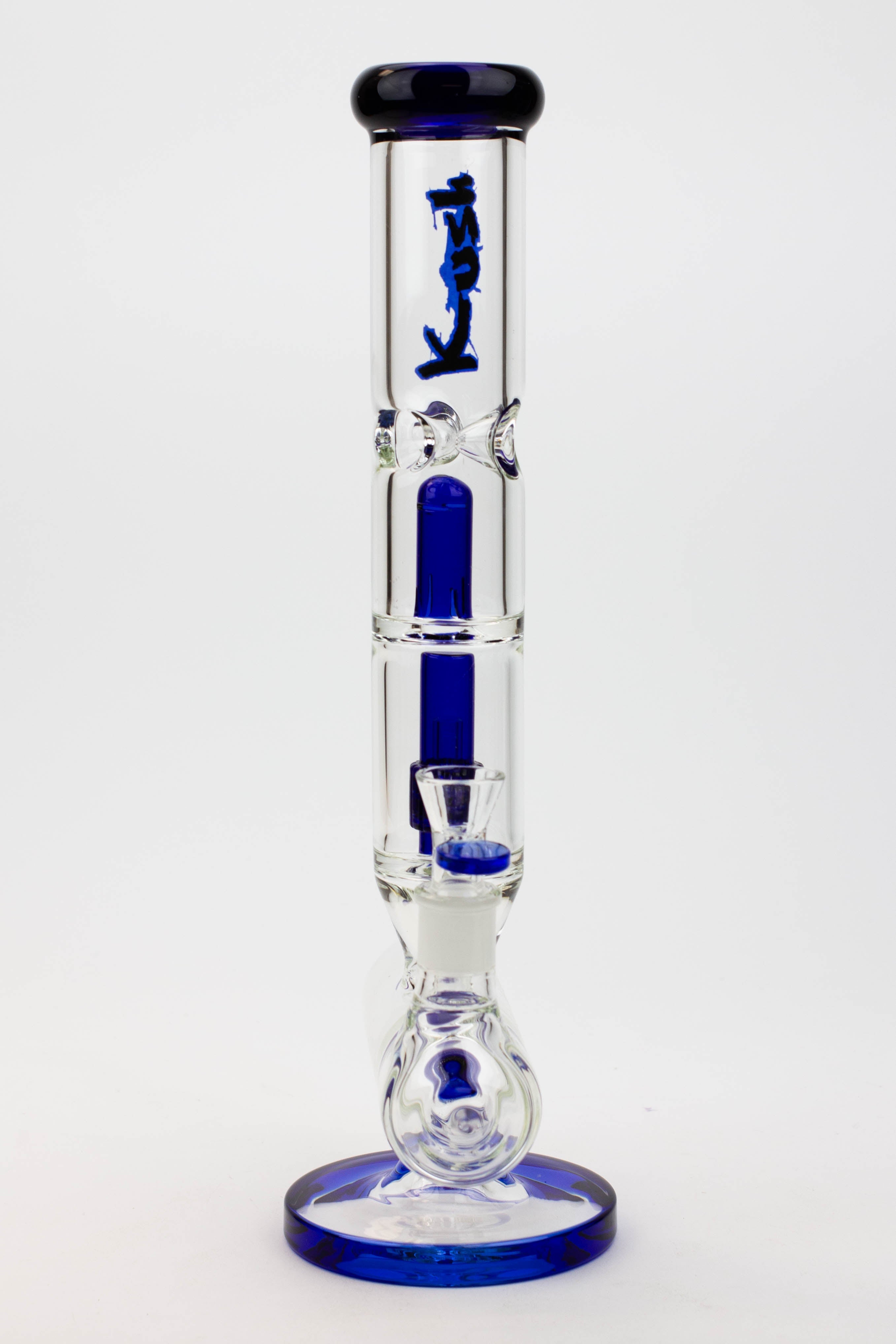 14" KUSH inline diffuser / splash guard / 7 mm / glass bong [K5003]