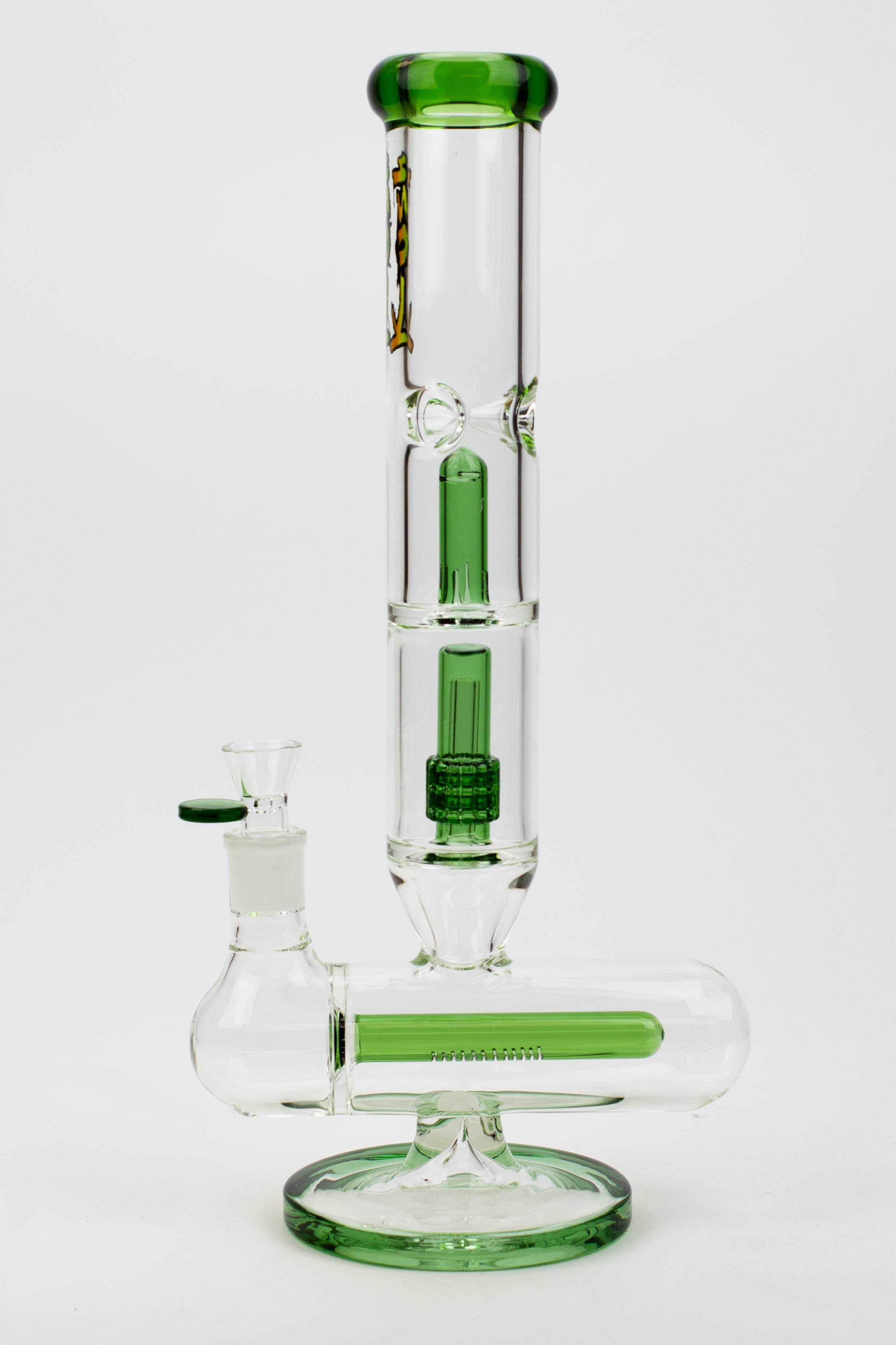 14" KUSH inline diffuser / splash guard / 7 mm / glass bong [K5003]
