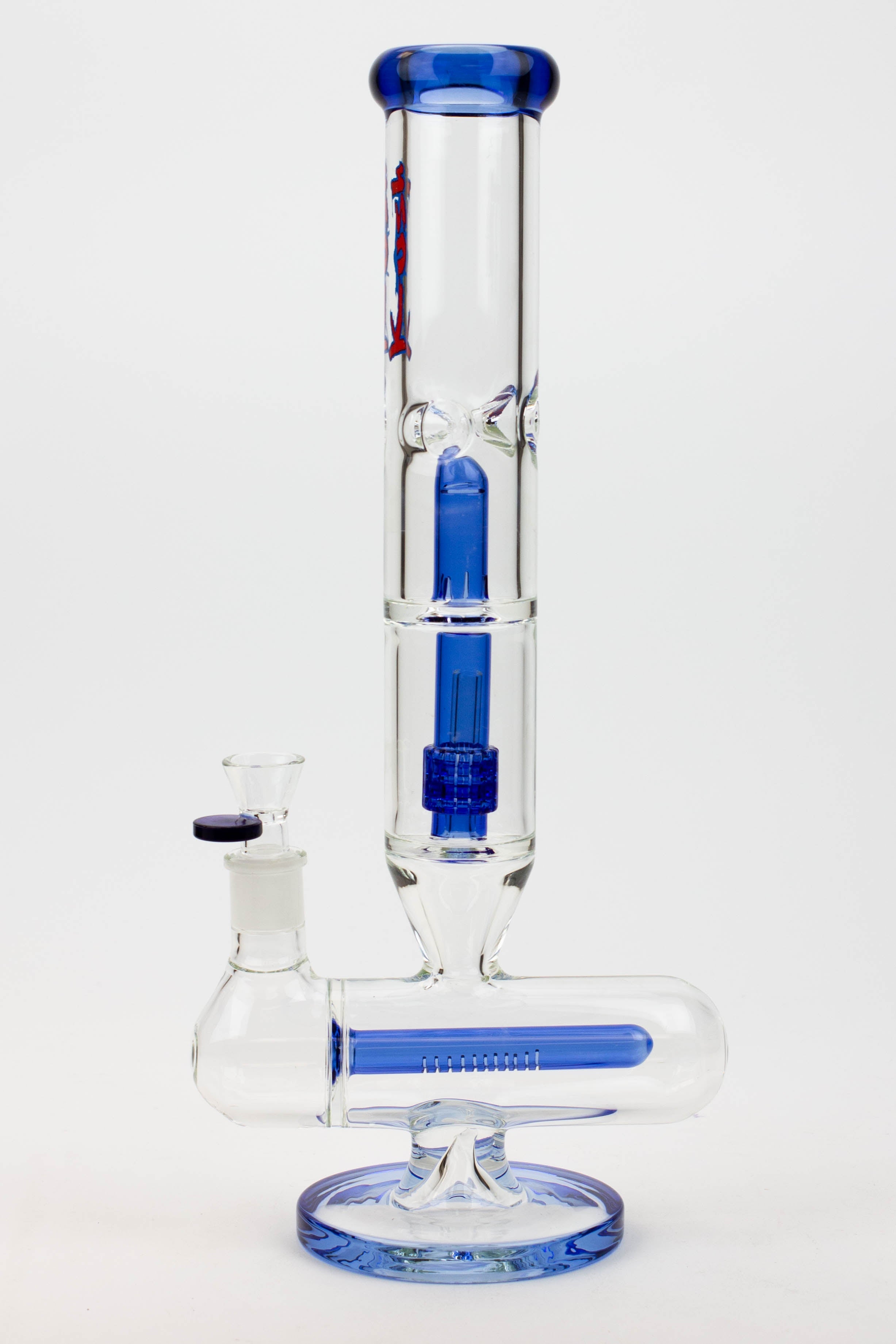 14" KUSH inline diffuser / splash guard / 7 mm / glass bong [K5003]