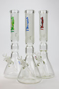 16" KUSH / 7mm / curved tube glass water bong