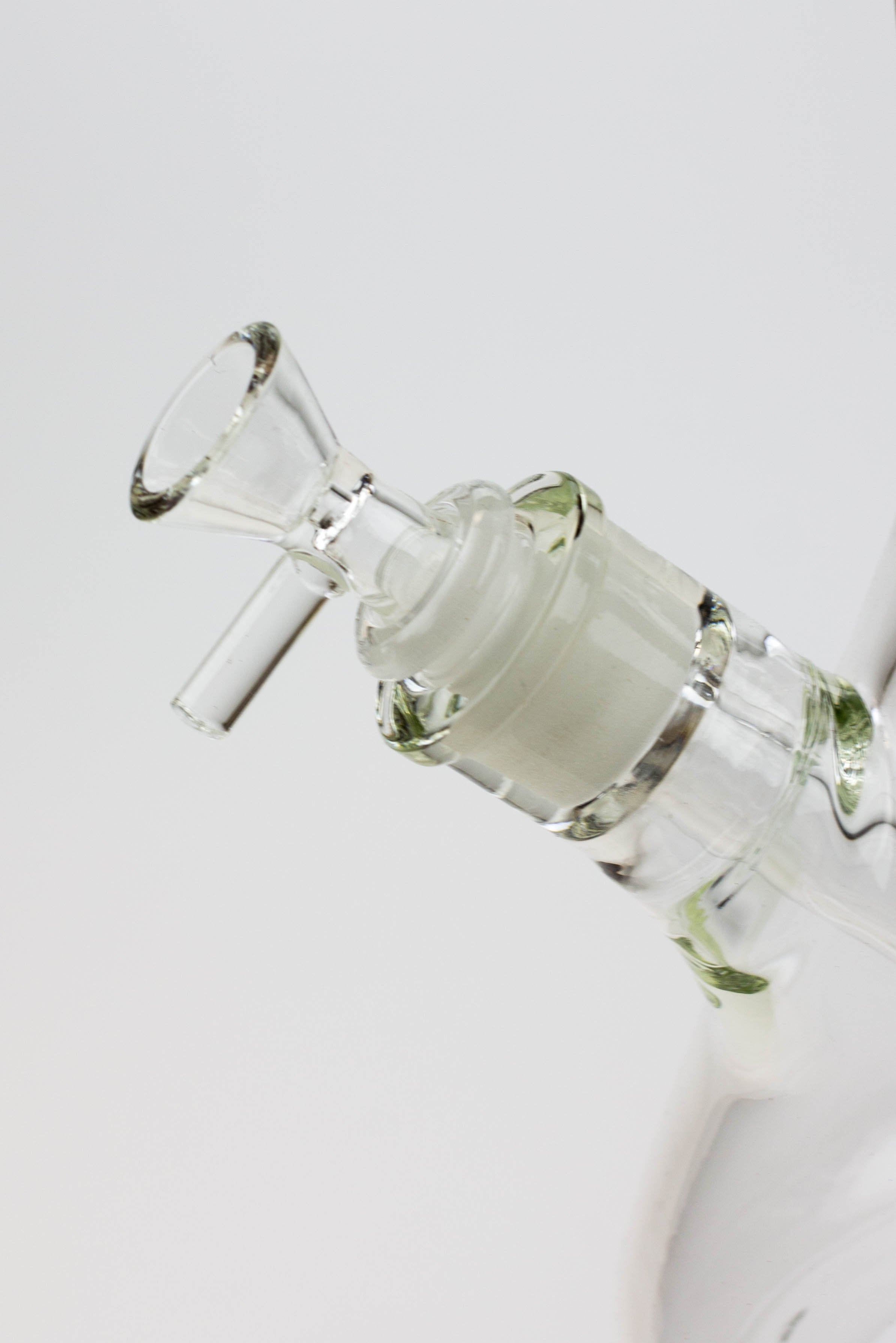 16" KUSH / 7mm / curved tube glass water bong