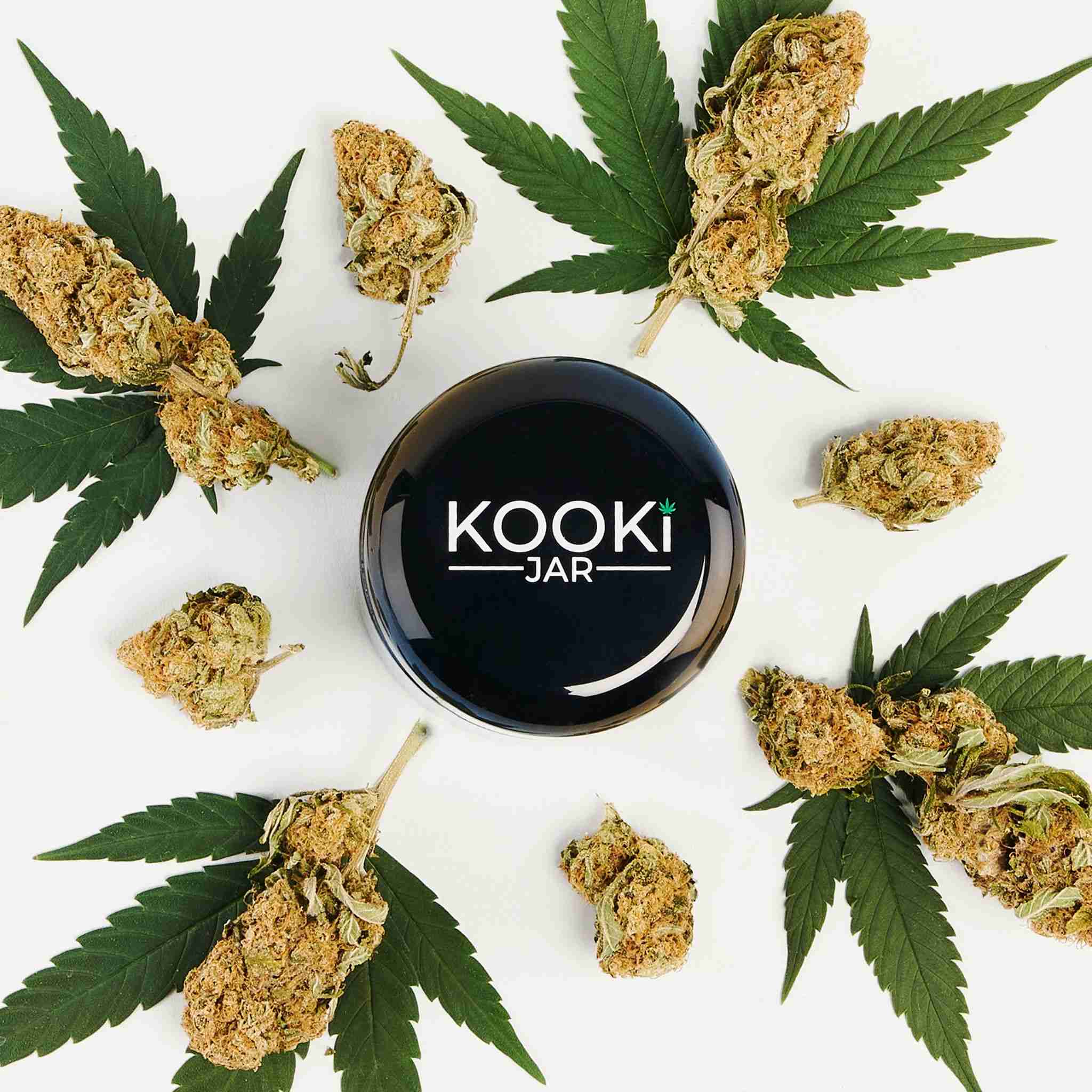 The Blackout | Small UV Glass Stash Jar