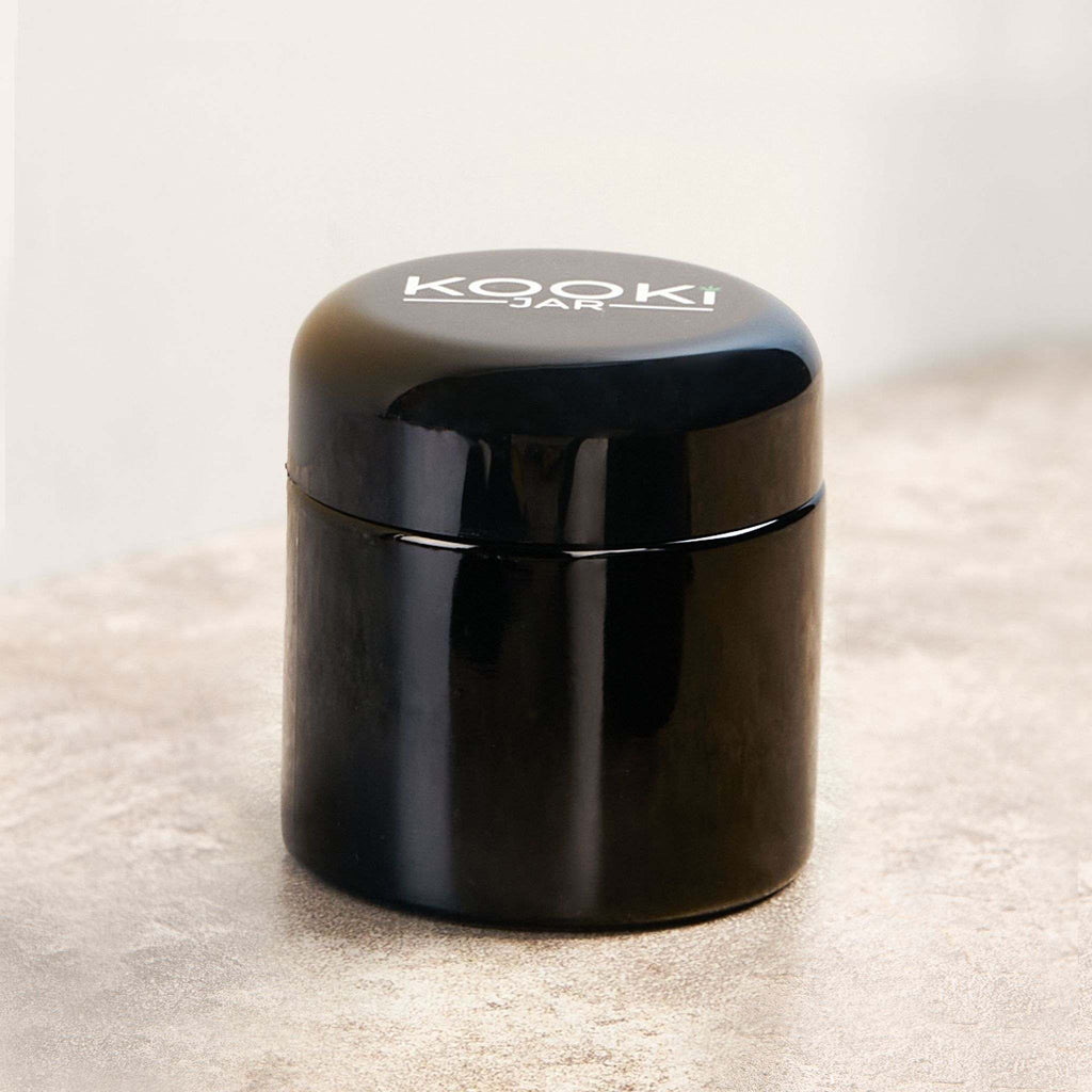 The Blackout | Small UV Glass Stash Jar