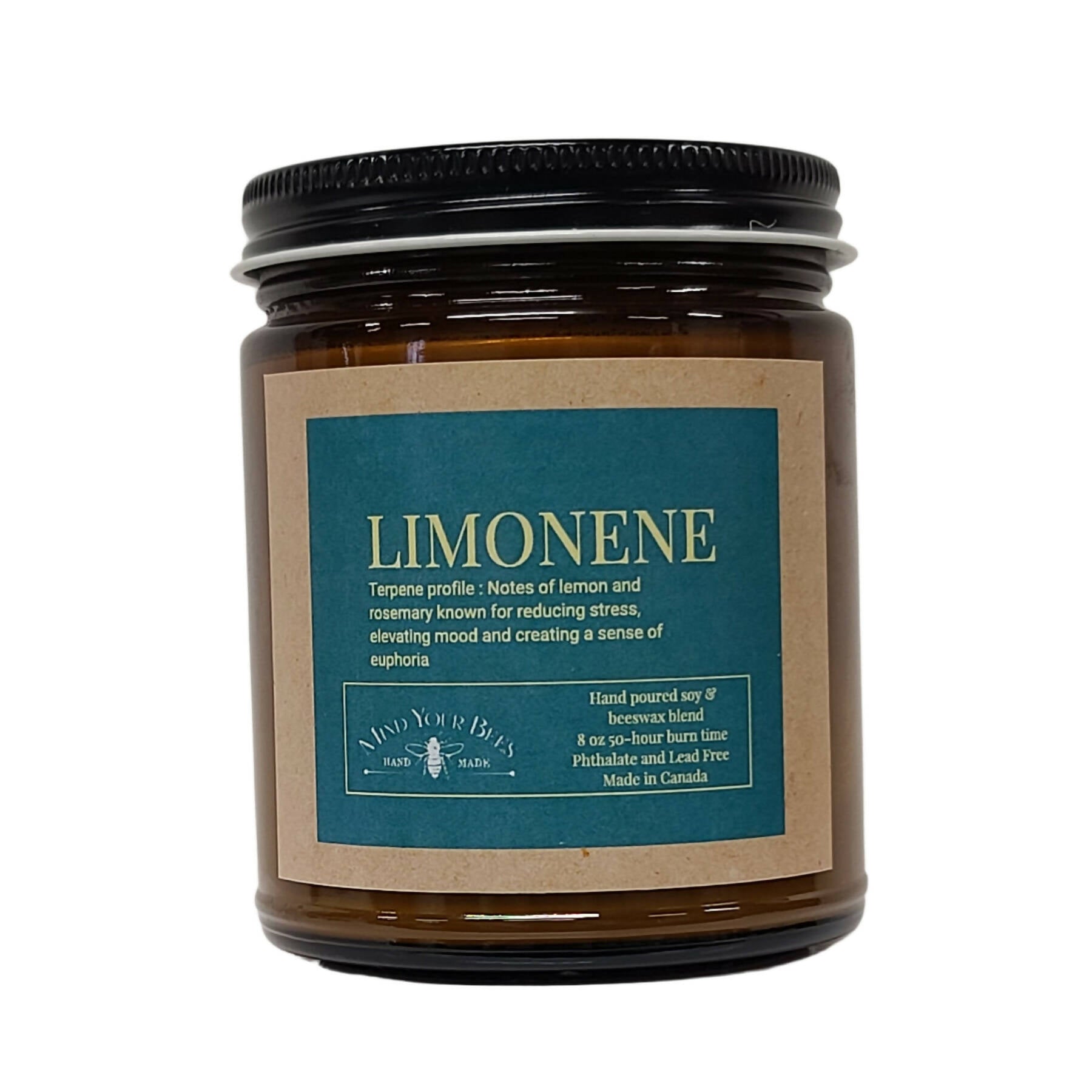 Mind Your Bees - Caryophyllene Terpene Inspired Luxury Candle