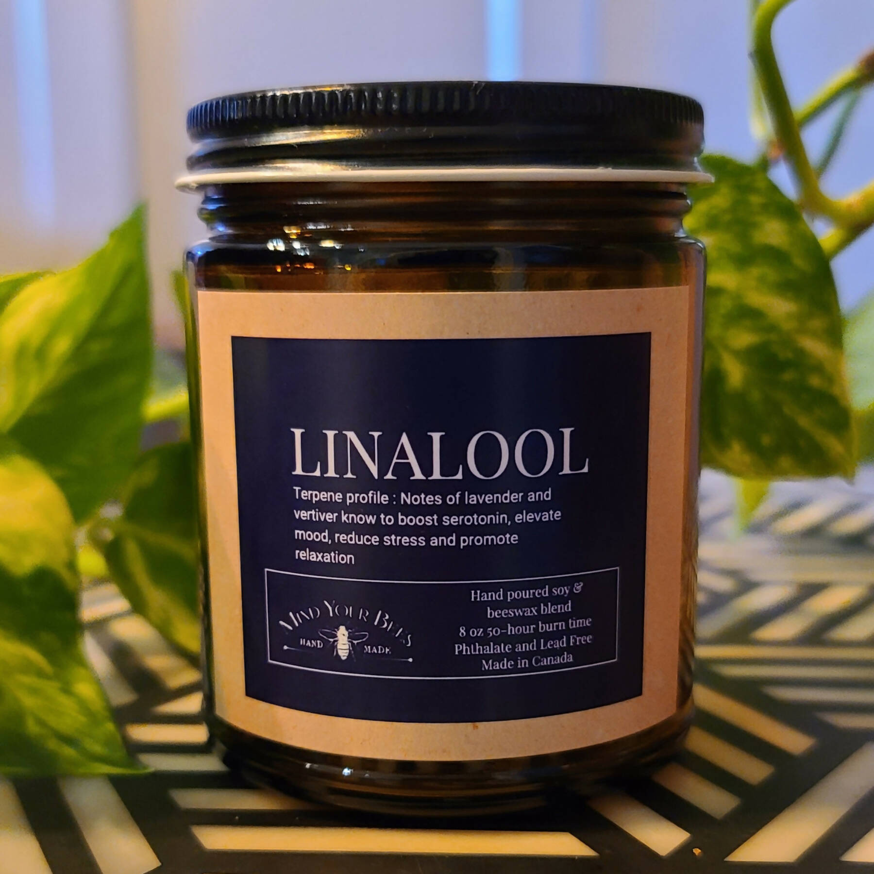 Mind Your Bees - Caryophyllene Terpene Inspired Luxury Candle