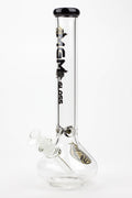 16" glass / 7 mm / rounded base water bong