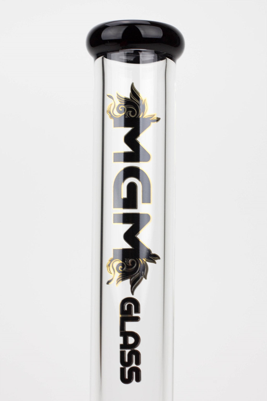 16" glass / 7 mm / rounded base water bong