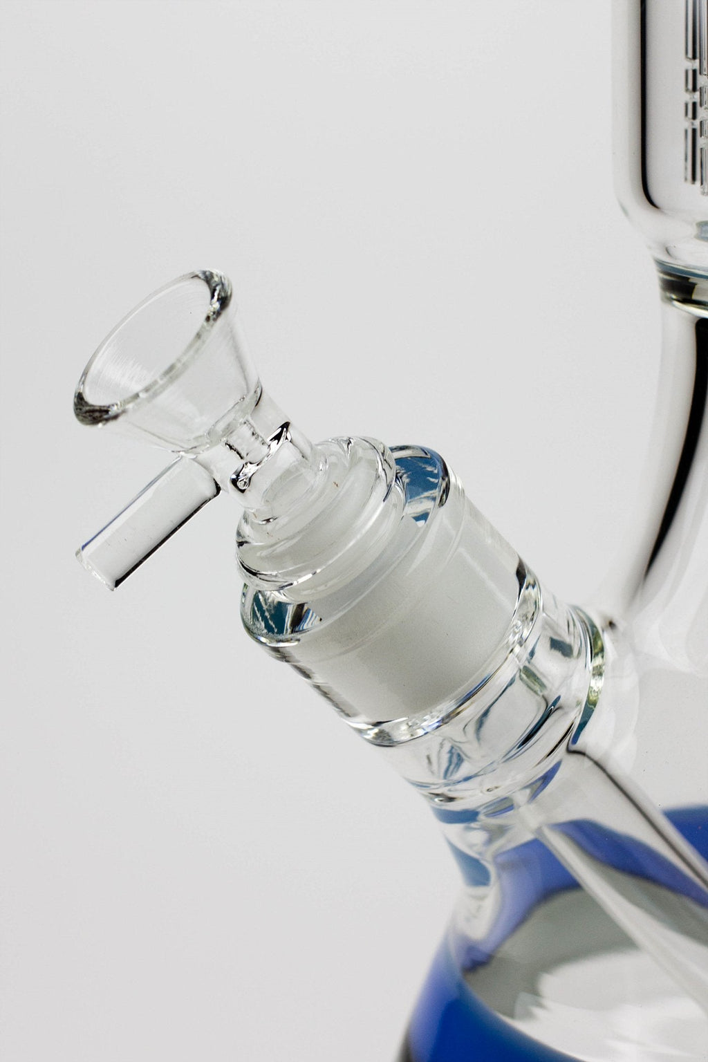 16"  glass / 7 mm / single tree arm glass water bong