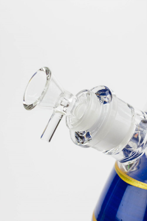 18" glass / 7 mm / beaker glass water bong