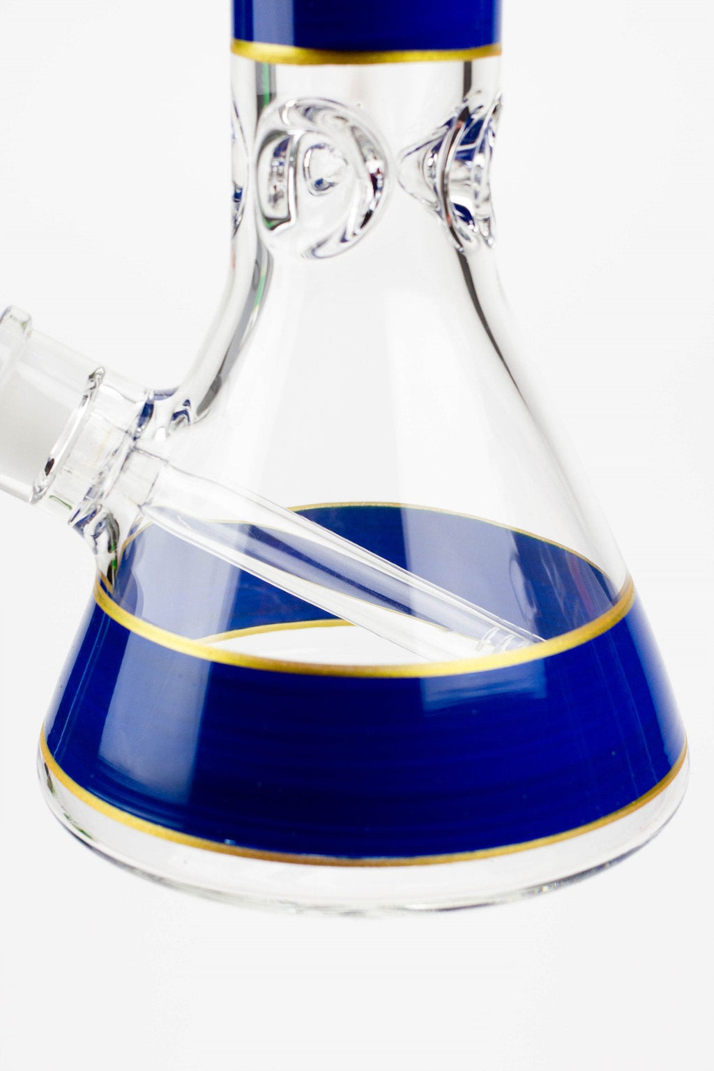 18" glass / 7 mm / beaker glass water bong