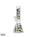 10" Mask Beaker Bong - 5mm Thick Glass