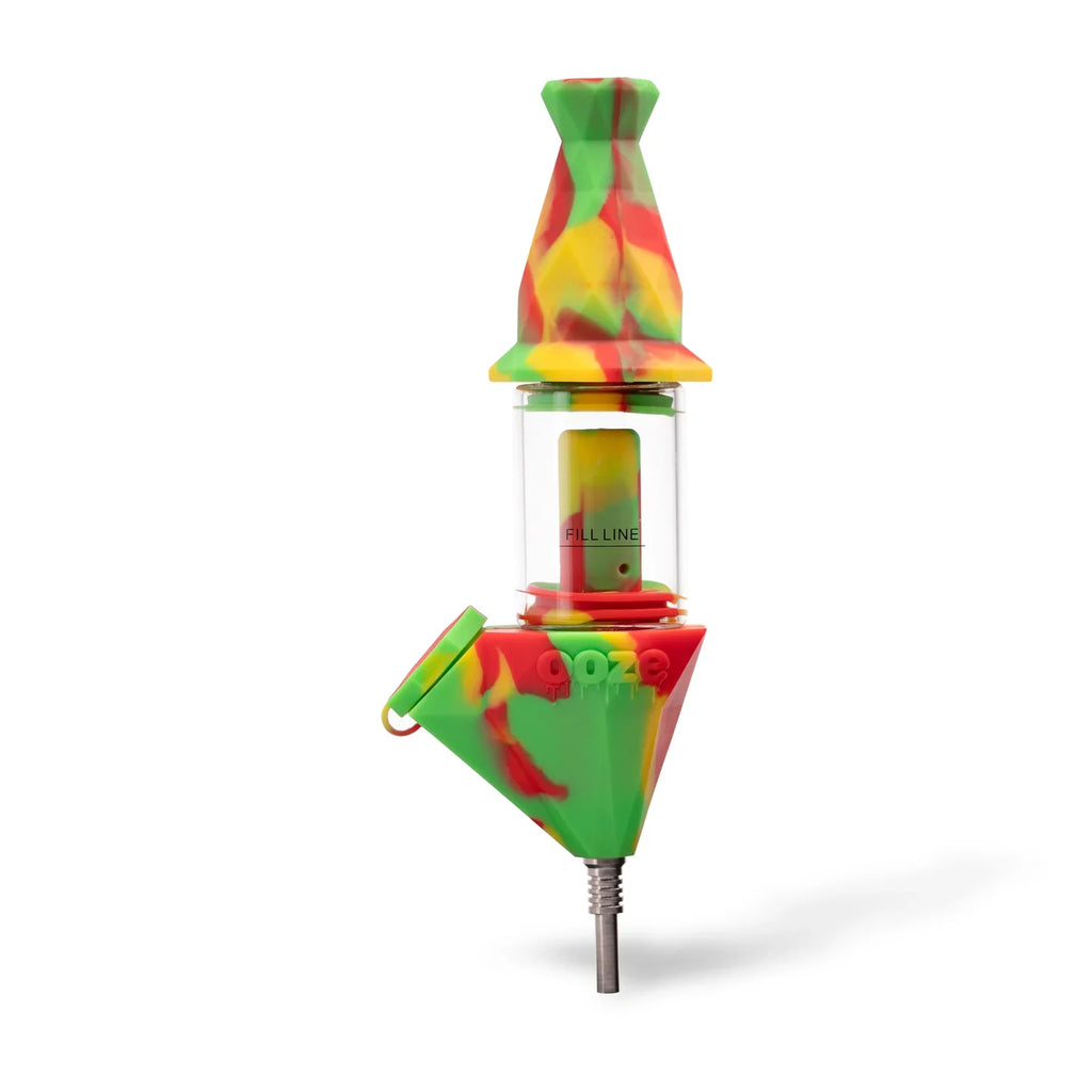 Ooze | Bectar – Silicone Bubbler & Dab Straw