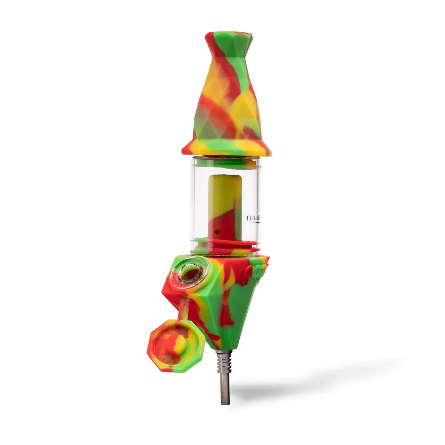 Ooze | Bectar – Silicone Bubbler & Dab Straw