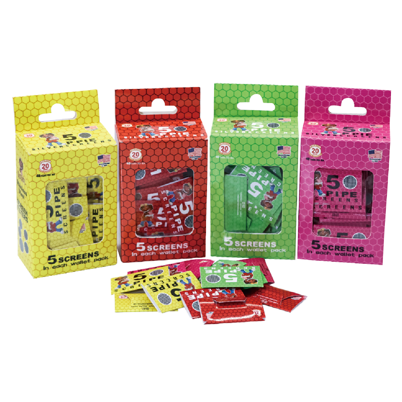 Honey Puff | Pipe Screen – Assorted Colors [P1274-40]