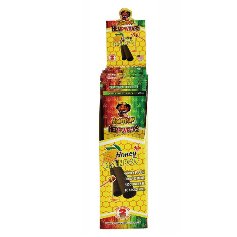 Honey Puff | Flavored Hemp Wrap-12 packs/display  [P809x]