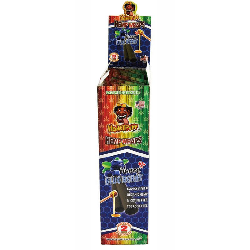 Honey Puff | Flavored Hemp Wrap-12 packs/display  [P809x]