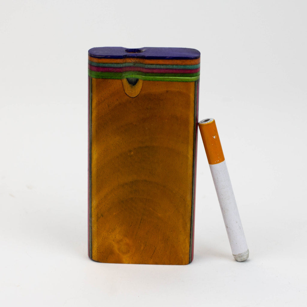 Color wooden rectangle Dugout