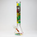 17.5" Rasta Man / 7 mm / classic beaker glass bong