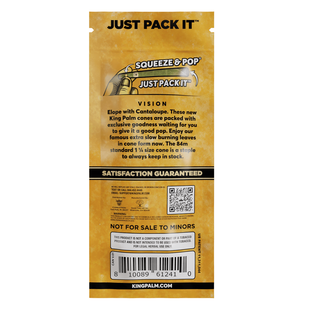 King Palm | Flavored Palm Cones – 3ct