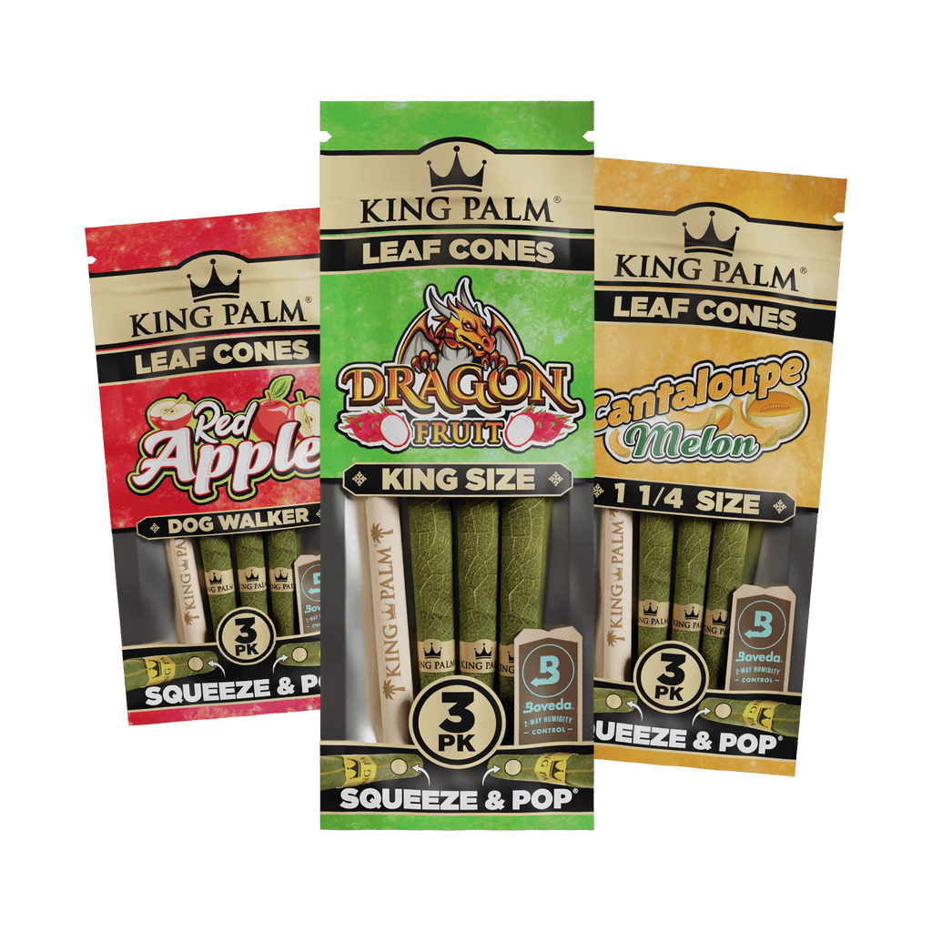 King Palm | Flavored Palm Cones – 3ct