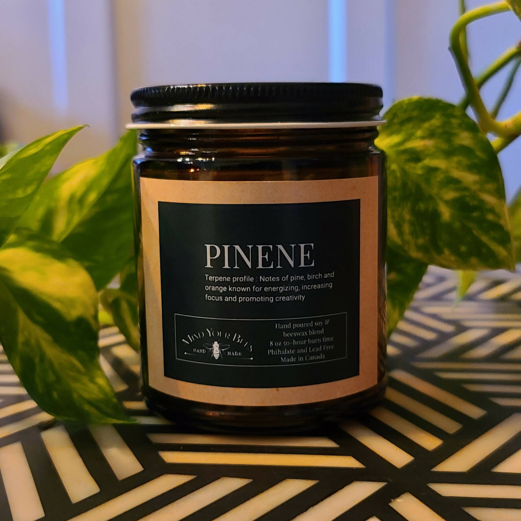 Mind Your Bees - Caryophyllene Terpene Inspired Luxury Candle