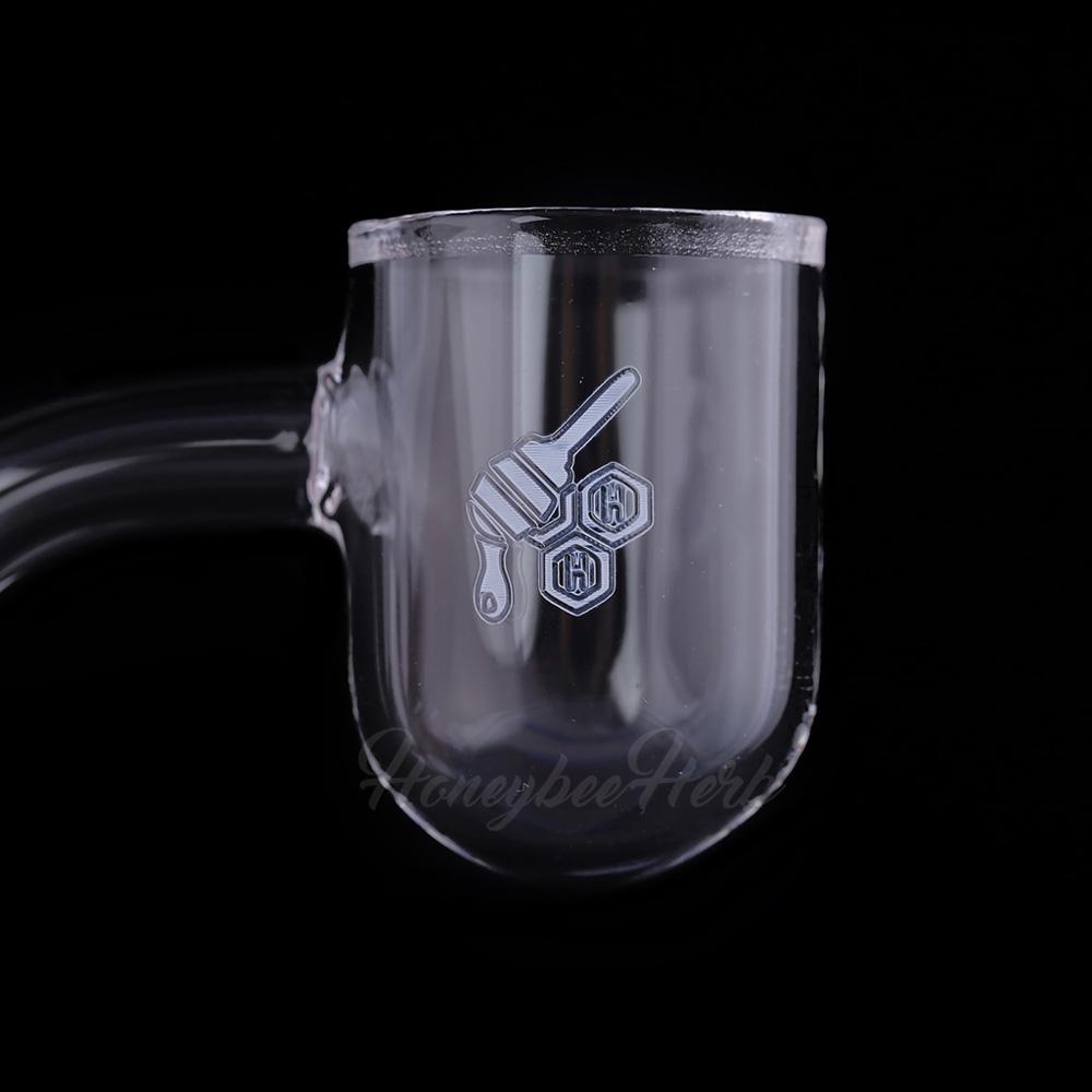 Honeybee Herb - HONEY BEVEL BOWL - 45° DEGREE Banger