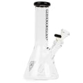 Red Eye Glass | 8" Tall Black Beaker Tube