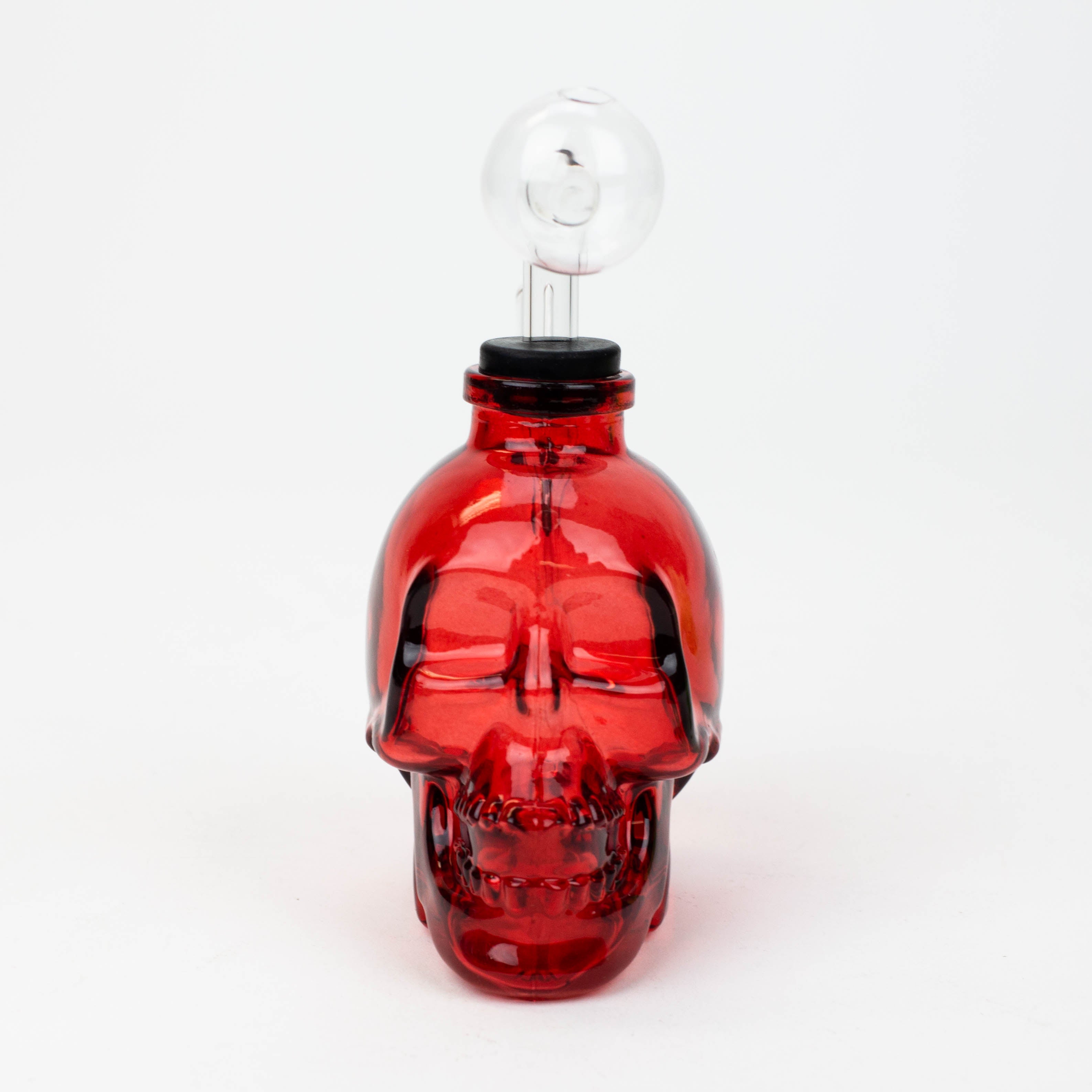 Soft Glass Skull oil bong