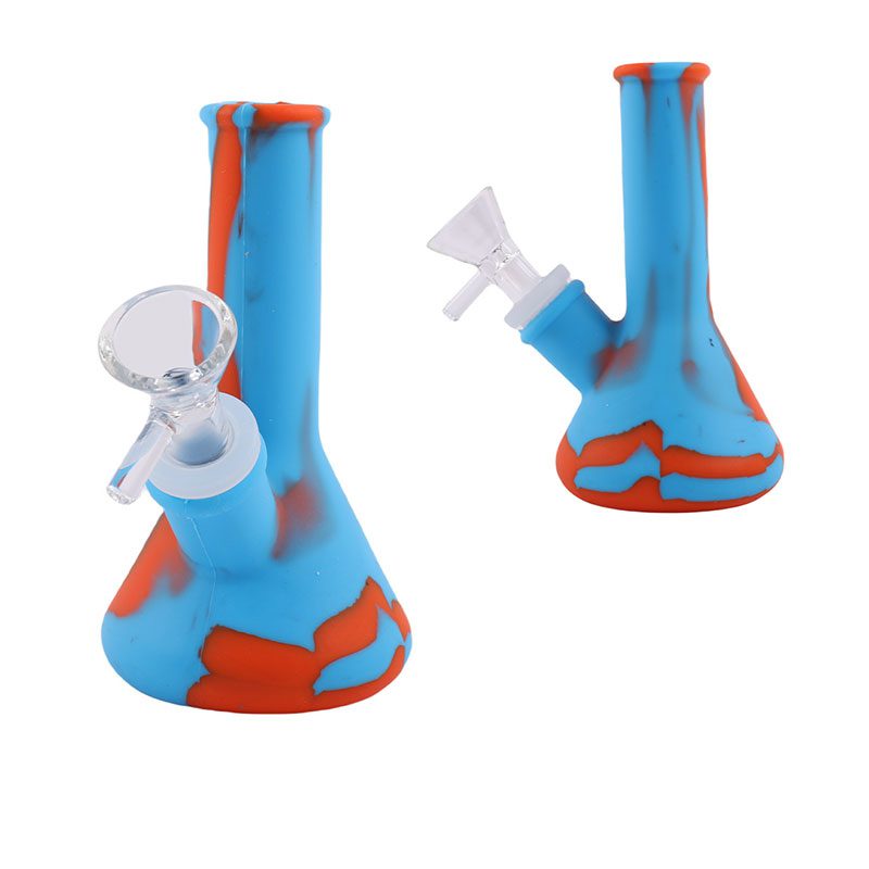 5″ Silicone Simple Style Mini Bong [SMKE-070]